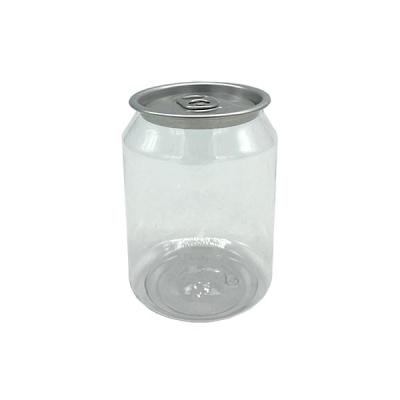 China Canned Food Food Grade PET Cold Coffee Drink Package Bottle With Easy Open Lid for sale