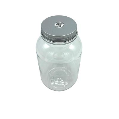 China Top 500ml Noise Proof Plastic Clear Lid End Packing Bubble Tea Pet Empty Easy Open Cans Moisture Proof For Drinks for sale