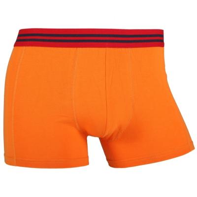 China Custom Brand Breathable Boxer Breathable Quality Wholesale Man Underwear Cotton Trunks for sale