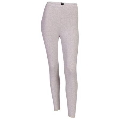 China Buyoh Peony And Plain Color Breathable Comfy Organic Eco Friendly Knit Cotton Leggings For Women for sale