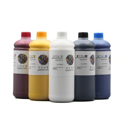 China High Color Density DTF Printing Heat Transfer PET Textile Dye Ink For Epson L1800 Printer for sale