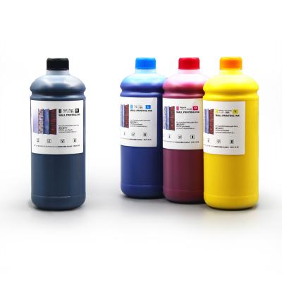 China 1000ml/bottle Vivid Color Wall Dye Eco Friendly Printing Ink For Epson Dx5 Tx800 Xp600 Printheads Wall Printing Machine for sale