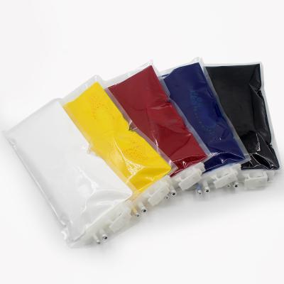 China WINNERJET 5 Colors Textile Ink Bag 600ML/Bag For Epson F2000 F2100 Printers With Textile Ink And Chip F2000 f2100 for sale