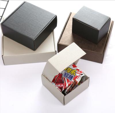 China Jolly Packaging Lovely Mailer Corrugated Handmade Shipping Indoor Square Shape Paper Box Platform Box Storage Box for sale