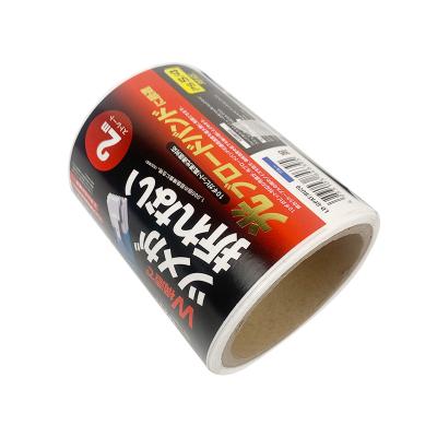 China Custom Waterproof Vinyl Waterproof Stickers Product Description Adhesive Paper Sticker With Barcode for sale