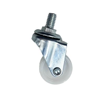 China Suitable outdoor size quality 1In pp caster for small wheel industrial caster light duty caster wheel for hardware for sale