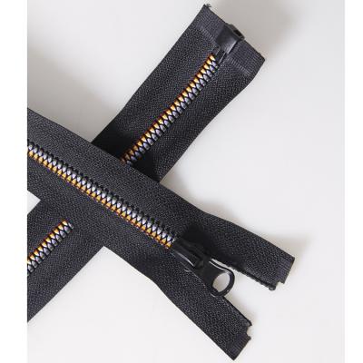 China #5 Success Maker Waterproof Plastic Black Clothing Zipper Long Chain Roll Zippers for sale