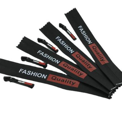 China Waterproof 2021 high quality and cheap factory direct sales #3nylon woven belt zipper for sale