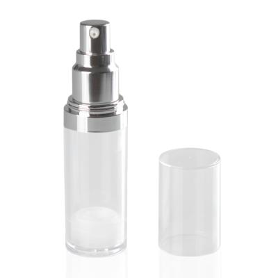 China Wholesale Custom Wholesale 15ml 30ml 50ml Large Cosmetic Lotion Bottle Cosmetic Frosted Acrylic Airless Pump Bottle for sale