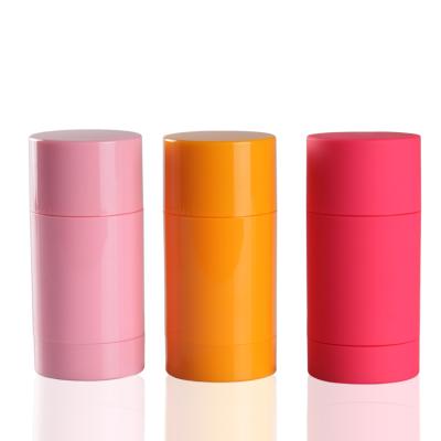 China 30ml 50ml 75ml Custom Cheap White Ace Cosmetic With Lids Body Cream Deodorant Plastic Cosmetic Bottle With Lids Korea Style for sale