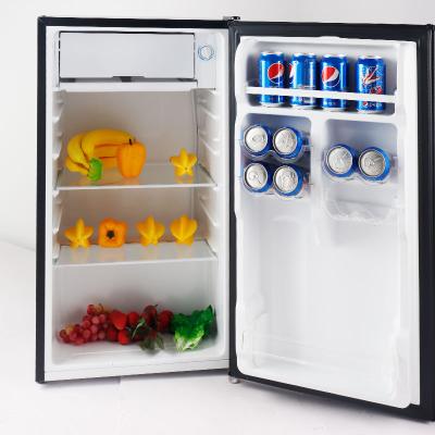 China BC126 COMPRESSOR Good Price Units Transparent Mini Bar Small Refrigerator Refrigeration for sale