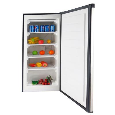 China COMPRESSOR BD-146 Best Selling Single Upright Single Door Small Integral Upright Freezer for sale