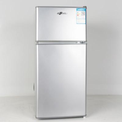 China Cheap Compact Mini Fridge Double Door COMPRESSOR Fridge Refrigerators Sale for sale