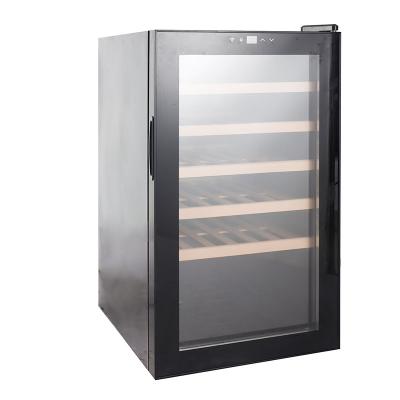 China JC95 Hotel Cooler Double Cabinet Compact Wine Cellar Refrigerators for sale