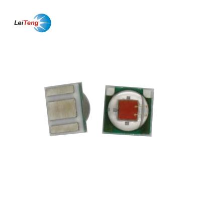 China Stage Lighting Ceramic High Low Power 1W 2W Red 630nm 660nm SMD 3535 LED Chip For Stage Landscape Lighting for sale