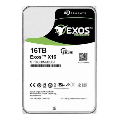 China Enterprise Hdd Seagat 16TB Exos HDD 256MB SATA Internal Hard Drives Disk ST16000NM000J For Server NAS Laptop PC for sale