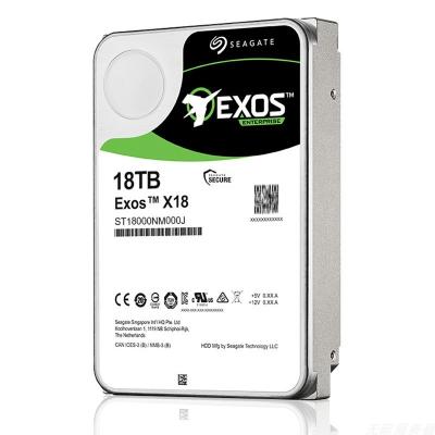 China Hdd Seagate ST18000NM000J Hard Drive 18TB HDD Exos 7200 RPM SATA 6Gb/s 256MB Cache 3.5-Inch Enterprise Hard Drive Disk For Server PC for sale