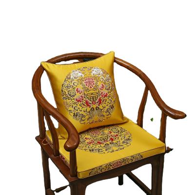 China High Quality Super Silky Material Chair Sustainable Silk Cushion Cover Office Cushion Silk Chair for sale