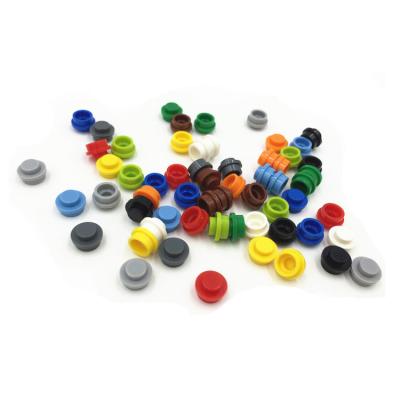 China Free Image Building Toy Round Particles Blocks Circular DIY Assembly Pixel Mini Block Educational Toys for sale