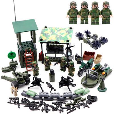 China Construction Toy Military Building Blocks Troops Special Character Plastic Block For Kid Toy for sale