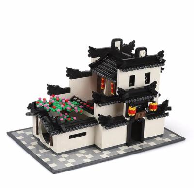 China Construction Toy China Architecture 1575 Pcs Bricks Building Blocks Toys wange style block for sale