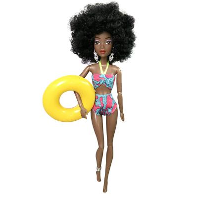 China Girls MODELS Toys Toys Poplar African Dolls Multi Joint Black TOY Doll for sale