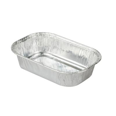 China 450ML Eco - Friendly Aluminum Foil Containers With Lid Aluminum Foil Paper Trays for sale