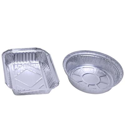 China Eco - Friendly Fast Food Aluminum Foil Safe Takeout Containers For Restaurant Use Aluminum Foil for sale