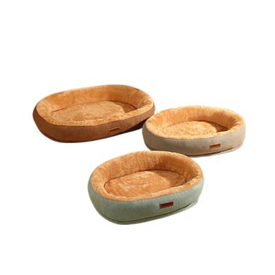 China Wholesale Stocked Dog Bed Pet Nest for Soft Comfortable Sleeping Cat Dog Couch Bed for sale