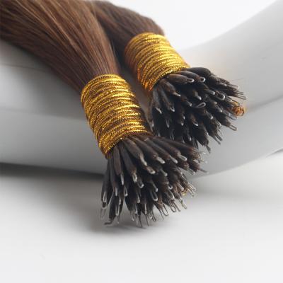 China Silky Straight Micro Straight Wave Ring Hair Nano Micro Hair Extension for sale