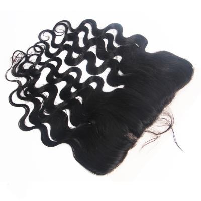 China Body Wave 4x13 Lace Up Brazilian Body Wave Curly Straight Hair Closure Pieces for sale