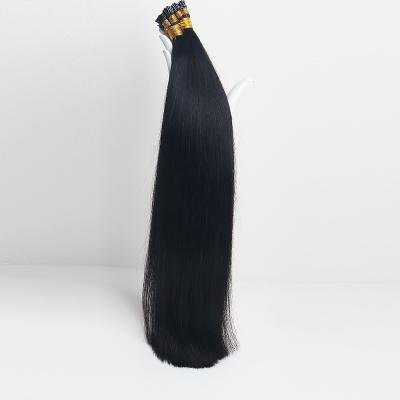 China Color Silky Straight I-Tip Grade #1 Indian Wave 9A Hair Extension for sale