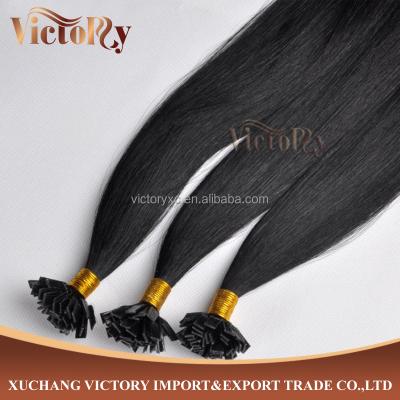 China Silky Straight Wave 34 Inches 1.2 Grams Per Lick Indian Flat-Tip Hair Extension for sale