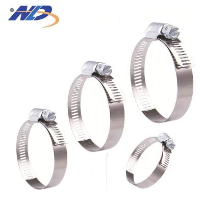 China 304 stainlesss adjustable narrow thin type stainless steel pipe metall spring pressure wire spring collar of conduit for sale