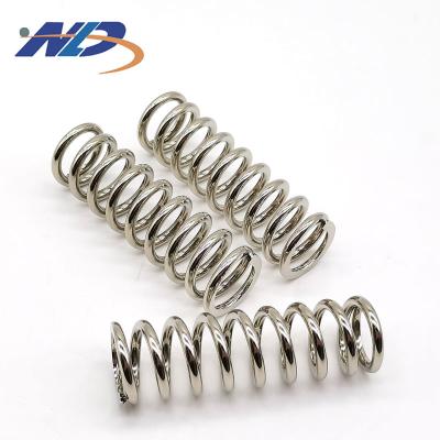 China Custom Wholesale High Precision Coil NLD Metal Light Duty Spring 50mm SS Spring Long Compression Spring for sale