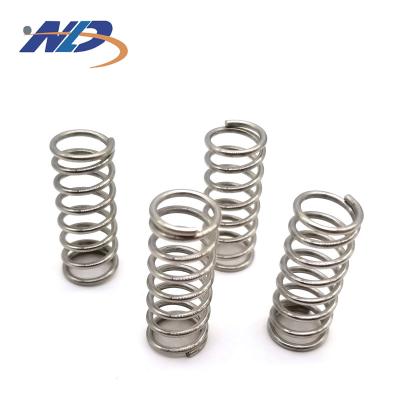 China Custom Coil NLD Metal Stainless Steel Spiral Spring Compression Barrel Spring for sale