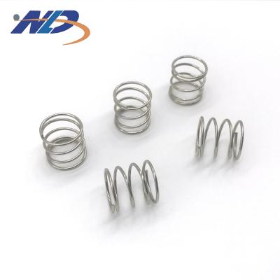 China Coil NLD Customized Closed Stock Titanium Metal Color Compression Coil Spring for sale