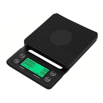 China WITH LID OEM Timemore Smart 5 Kg 0.1g Digital Weight Food Kitchen Coffee Scale With Timer for sale