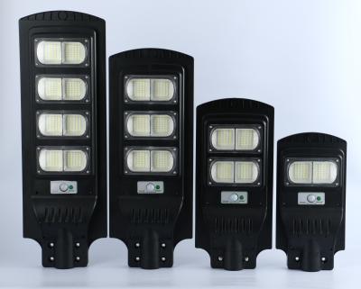 China Theme Park New Style Outdoor Waterproof ABS Led Solar Integrated Street Light 30W 60W 90W 120W for sale