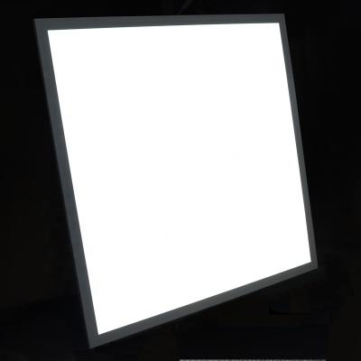 China Warehouse Slim Square LED Recessed Panel Light 30x30 60x60 595*595mm 600*600mm 120x60 24W 36w 48W 72W Smd for sale