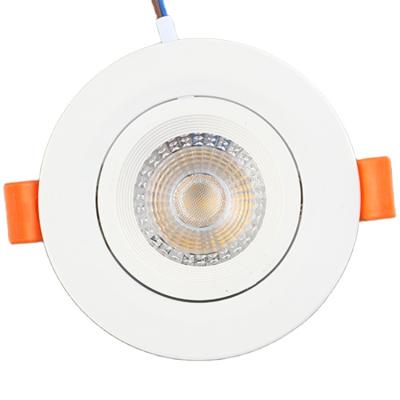 China Flexible warehouse LED downlight hiden recessed led ceiling spot light 5W/7W/9W/12W downlight for sale