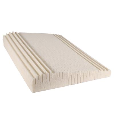 China Anti dust mite ventilated head support white luxury latex foam pillow 100% natural orthopedic latex wedge OEM sleep talalay pillows for sale