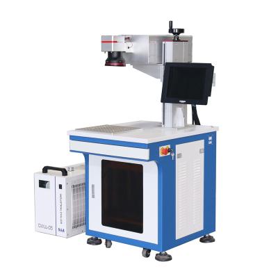 China Wood Speedy Paper Metal Logo Inscription 3w 5w Laser Marking UV Glass Engraving Machine for sale