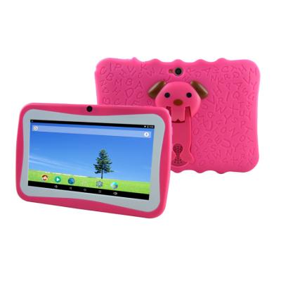 China Shockproof Cheap Kids Tablet 7 Inch Android Quad Core Tablet For Children Education And Game for sale