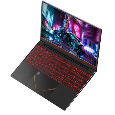 China Keyboard Win 10 Pro Backlit Laptop, 15.6” FHD IPS Display, 12G RAM with Intel Celeron J4125 Portable Notebook Gaming Laptop for sale