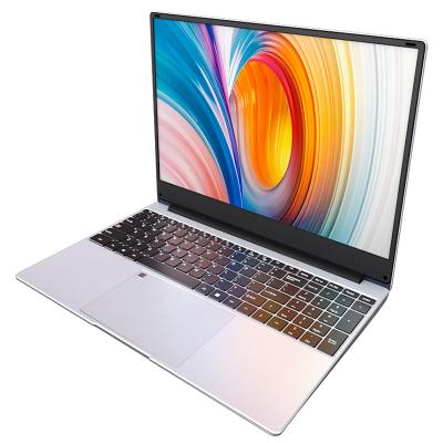 China Fingerprint Recognition 15.6 Inch Fingerprint Unlock Portable SSD J4105/J4115/J4125 PC Laptop Keyboard German Netbook Computer for sale