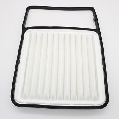 China Performance Hepa filter made in chinaHigh qualityHot selling model OE 17801-BZ050 for toyota PU gasket soft rubber car air filter for sale