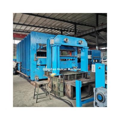 China Plate Pressure 3.08 MPa Steel Cord Conveyor Belt Vulcanizing Press with Power 7.5 kW for sale