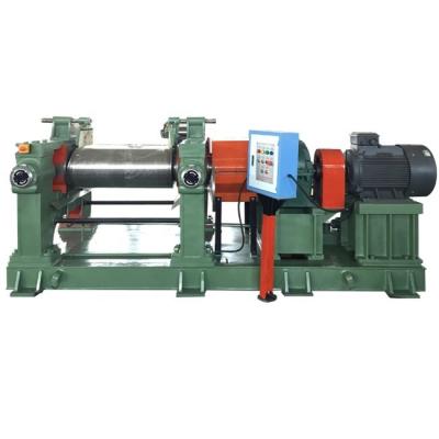 Cina XKJ-450 Two Roll Rubber Refiner Mill per la raffinazione dei rifiuti di pneumatici in vendita