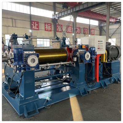 China XK-550 Rubber Roller Mixing Machine with Chilled Cast Iron Roller 2019 Performance for sale